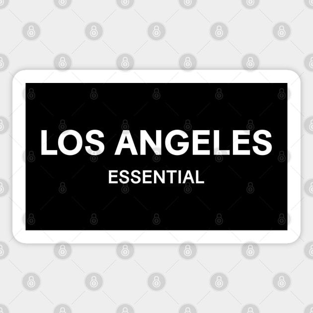 Los Angeles Essential Sticker by BodinStreet